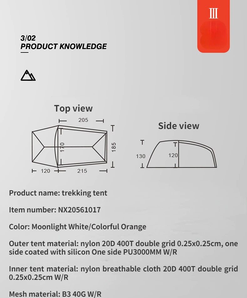 Cheap Goat Tents Mobi Garden Nature Hike Camping Tent Outdoor Light Riding Ultra light Professional Portable Lightweight Tent One Room One Hall   